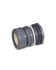 Cable grommet w/clamping nut 2 1/2" x 63, D1=63 - D3 = 2 1/2